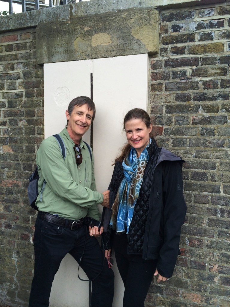 Straddling the Eastern and Western Hemispheres in Greenwich, UK